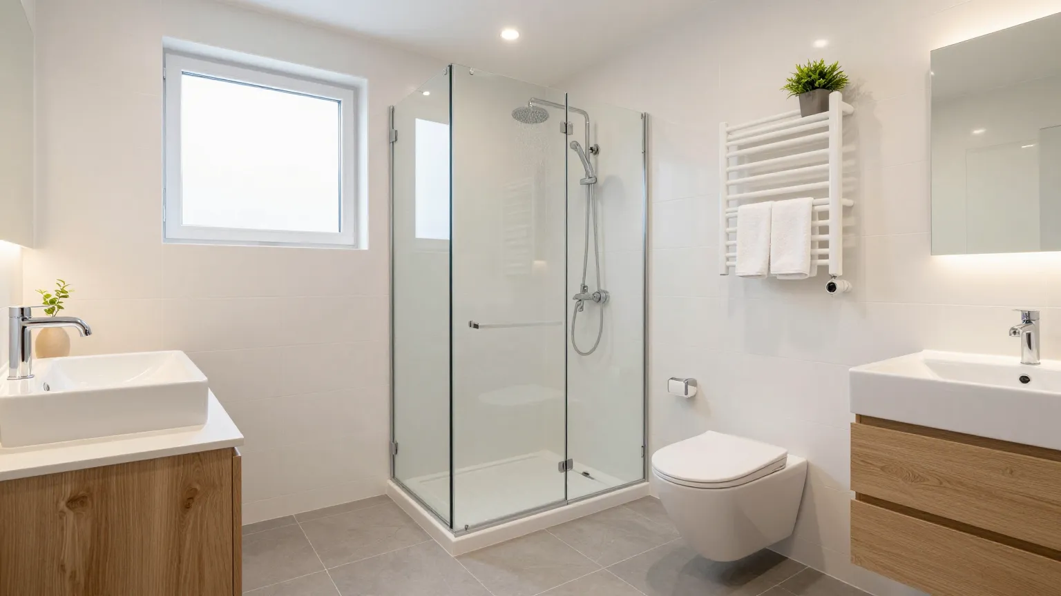 Badezimmer in Hamburg wird saniert — Sanitärinstallateur legt neue Leitungen in einem Altbau